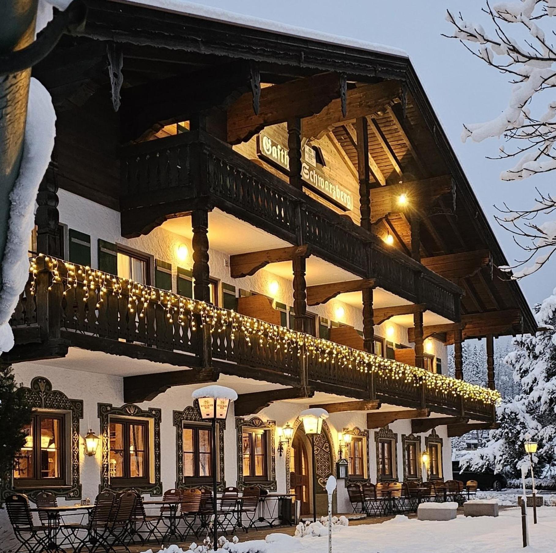 Landgasthof Schwarzberg Inzell Bagian luar foto